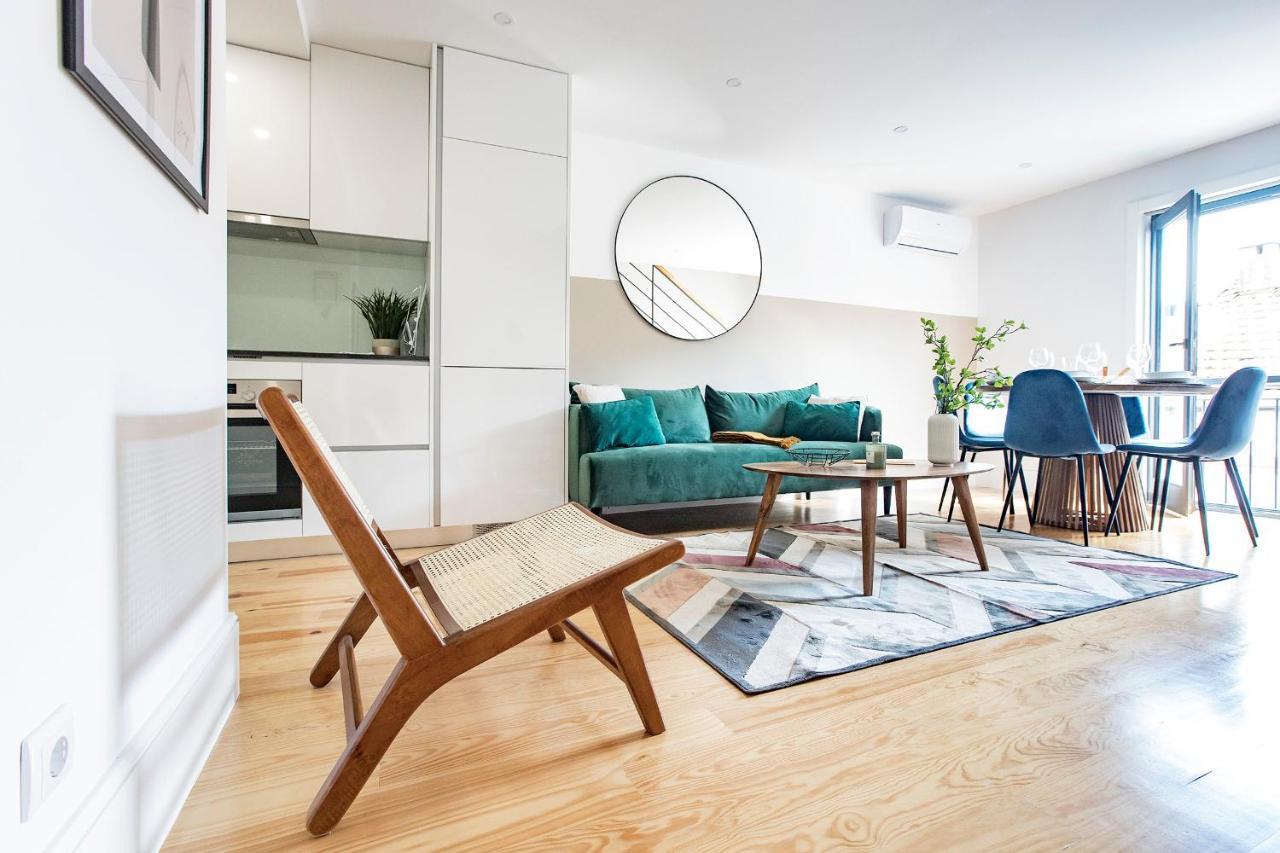 Bright 3Br Flat W/ Ac In City Center By Lovelystay Porto Exterior photo